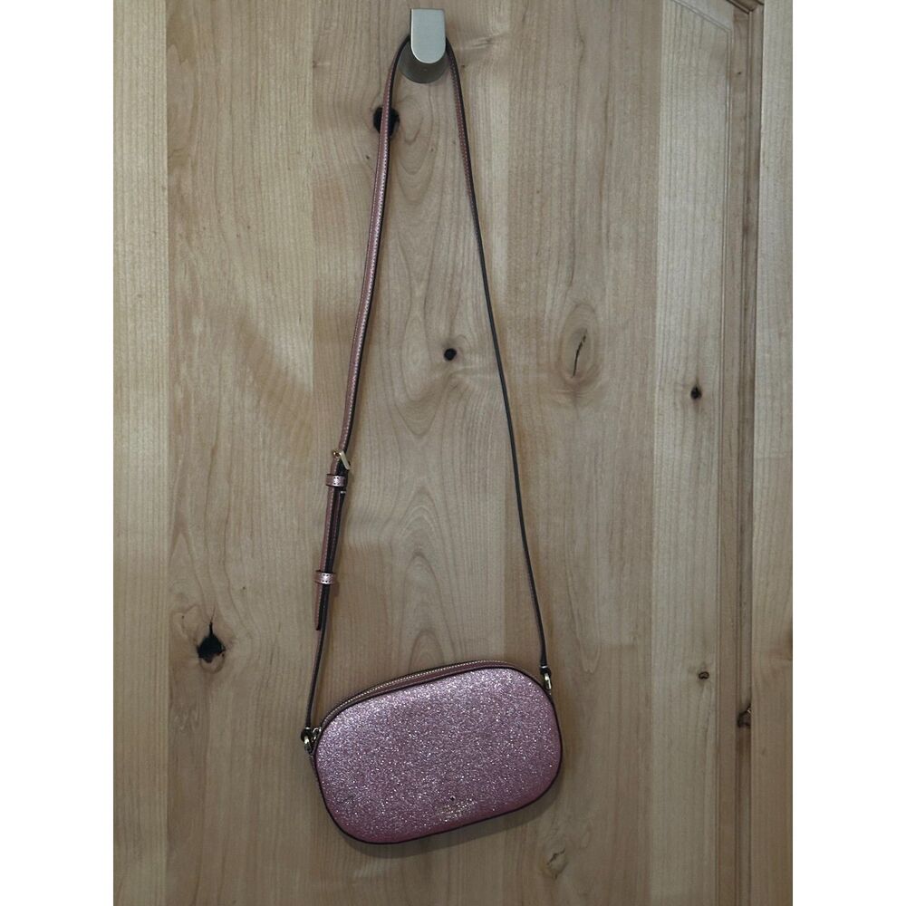 Kate Spade New York Glimmer Oval Camera Bag NWOT